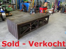 T-gleuf opspan tafel - Verkocht