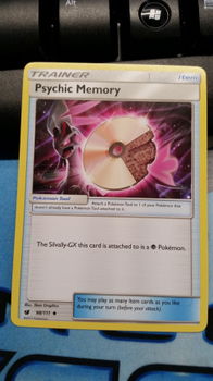 Psychic Memory 98/111 Uncommon Sun & Moon Crimson Invasion - 1