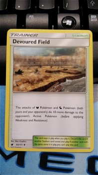 Devoured Field 93/111 Uncommon Sun & Moon Crimson Invasion - 1