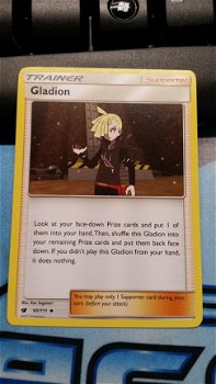 Gladion 95/111 Uncommon Sun & Moon Crimson Invasion - 1