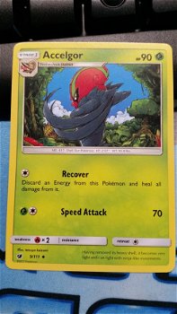 Accelgor 9/111 Uncommon Sun & Moon Crimson Invasion - 1