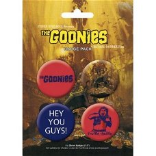 The Goonies buttons bij Stichting Superwens!