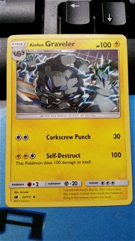 Alolan Graveler 33/111 Uncommon Sun & Moon Crimson Invasion - 1