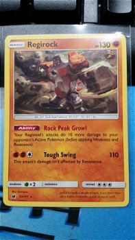 Regirock 53/111 Rare Sun & Moon Crimson Invasion - 1