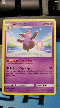 Grumpig 42/111 Uncommon Sun & Moon Crimson Invasion - 1