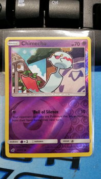 Chimecho 43/111 Common (reverse) Sun & Moon Crimson Invasion - 1