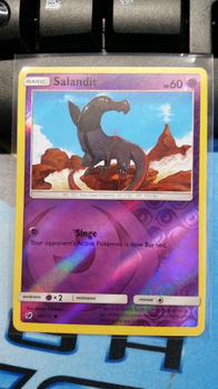 Salandit 46/111 Common (reverse) Sun & Moon Crimson Invasion - 1