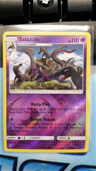 Salazzle 47/111 Holo (reverse) Sun & Moon Crimson Invasion - 1