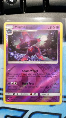 Mismagius  40/111  Rare (reverse) Sun & Moon Crimson Invasion