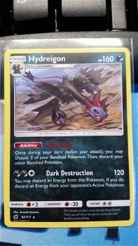 Hydreigon 62/111 Rare Sun & Moon Crimson Invasion - 1