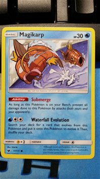 Magikarp 17/111 Common Sun & Moon Crimson Invasion - 1