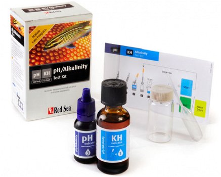 RED-21455: Red Sea PH / Alkalinity Test Kit - 1