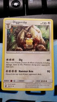 Diggersby 88/111 Uncommon Sun & Moon Crimson Invasion - 1