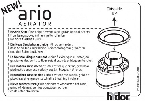 A-14300: Hydor Ario 4 Color - Groen - 2