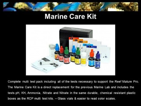 RED-21525: Red Sea Marine Care Test Kit - 4