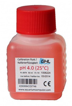 PL-0074: GHL Calibratie vloeistof pH4 - 1