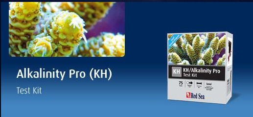 RED-21410: Red Sea KH Pro Titratie Test Kit - 2