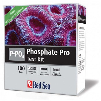 RED-21425: Red Sea Phosphate (fosfaat) Pro Test Kit - 2