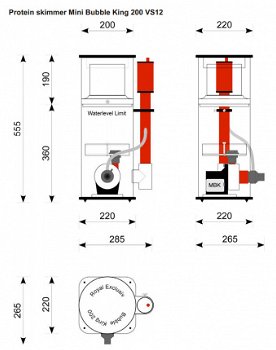 AC-34200: Royal Exclusiv Bubble King Mini 200 VS12 intern - 2