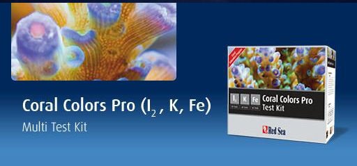 RED-21515: Red Sea Coral Colors Pro MultiTest Kit - 2