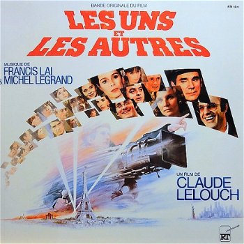 LP - Les Uns et Les Autres - filmmuziek - 0