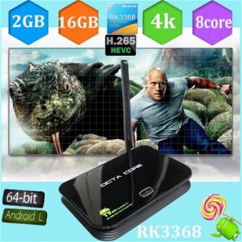 Media Box voor IPTV ATAS HD200 RK3368 Quad core 64bit 2GB DDR3, with 16GB nand flash - 1