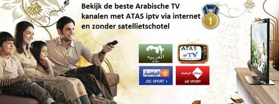 IPTV Abonnement voor Smart TV LG & Samsung + NL - EU AR - TR +8000 TV zenders - 4