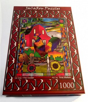 JaCaRou Puzzles - The Rooster - 1000 Stukjes - 4