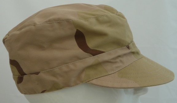 Pet, Uniform, Gevechts, KL, Desert Camouflage, maat: 58, jaren'90.(Nr.1) - 0