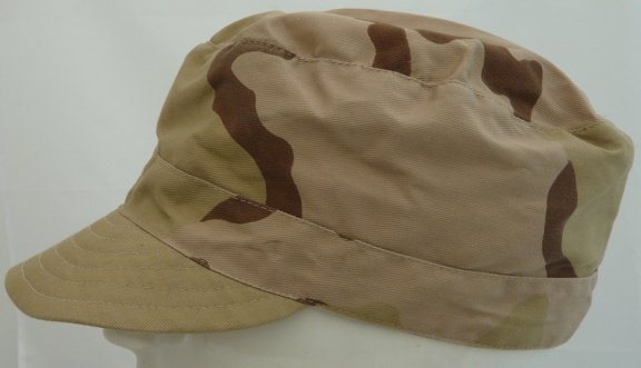 Pet, Uniform, Gevechts, KL, Desert Camouflage, maat: 58, jaren'90.(Nr.1) - 4