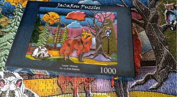 JaCaRou Puzzles - Wolves - 1000 Stukjes - 2
