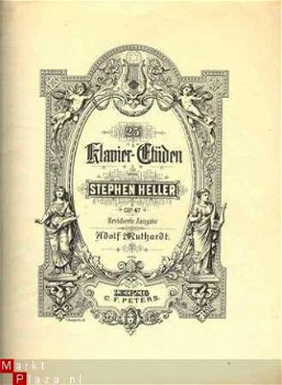 25 Klavier-Et�den von Stephen Heller Op. 47. Revidierte Ausg - 1