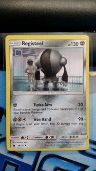 Registeel 68/111 Rare Sun & Moon Crimson Invasion - 1