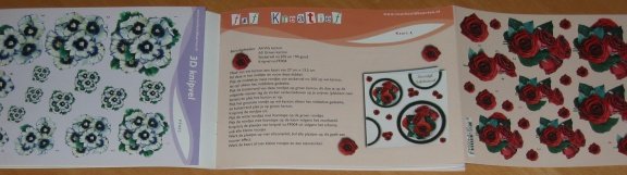 F&F KREATIEF --- BLOEMEN --- Deel 1 - 6