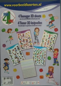 F&F CARDS boek --- S4-3013 --- TIENER - 0