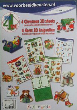 F&F CARDS boek --- S4-3008 --- KERST - 1