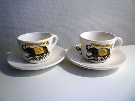 Vintage TF1 reclame ESPRESSO KOPJES 