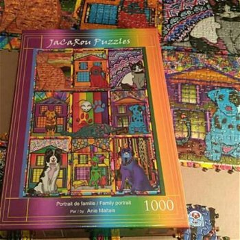 JaCaRou Puzzles - Family Portrait - 1000 Stukjes - 6