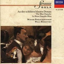 Willi Boskovsky, Wiener Philharmoniker ‎– Strauss Gala I: An Der Schönen Blauen Donau CD - 1