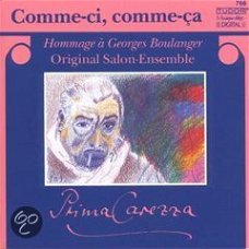 Georges Boulanger - Comme-Ci, Comme-Ca-Hommage a Georges Boulanger Original Salon Ensemble CD