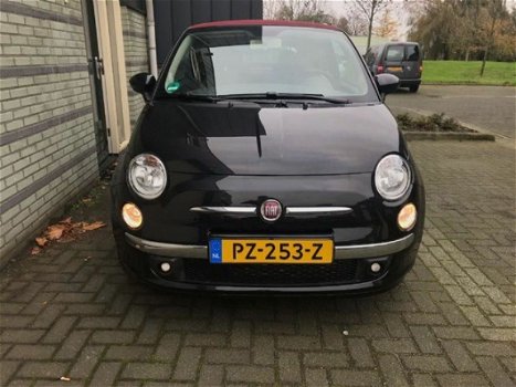 Fiat 500 C - 1.2 Lounge|SoftTop|Airco|PDC|Zeer netjes - 1