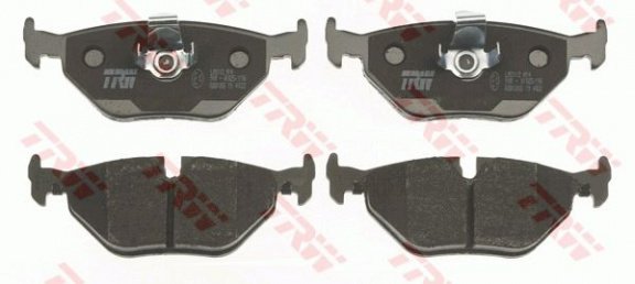 Remblokken set Achteras BMW 5 E39 34 21 1 163 395 - 2