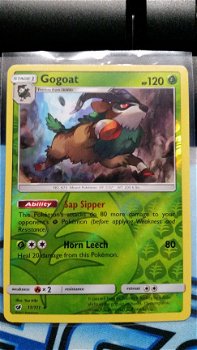 Gogoat 11/111 Holo (reverse) Sun & Moon Crimson Invasion - 1