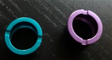 2 nieuwe metallic eGo/510 beauty ring adapters