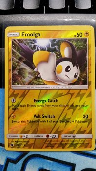 Emolga 35/111 Uncommon (reverse) Sun & Moon Crimson Invasion - 1