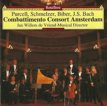 CD - Combattimento Consort Amsterdam - Piber*Schmelzer*Biber*J.S. Bach - 0