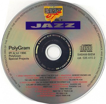 CD - Best of Jazz - 2