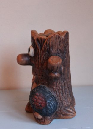 Leuk decoratie item boom en egel - Afbeelding 2