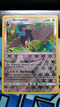 Staraptor 83/111 Rare (reverse) Sun & Moon Crimson Invasion - 1