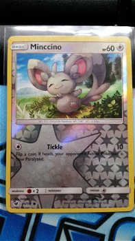 Minccino 85/111 Common (reverse) Sun & Moon Crimson Invasion - 1